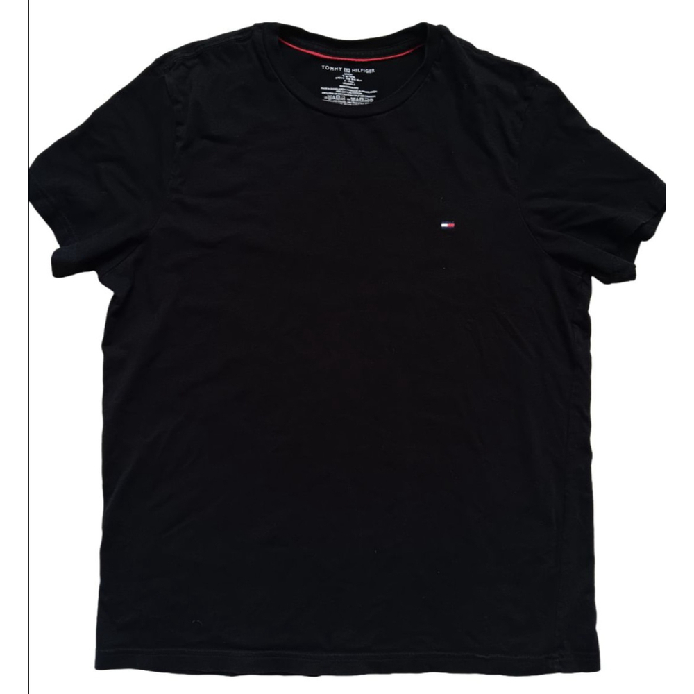 Men's Tommy Hilfiger Black T-shirt Size S